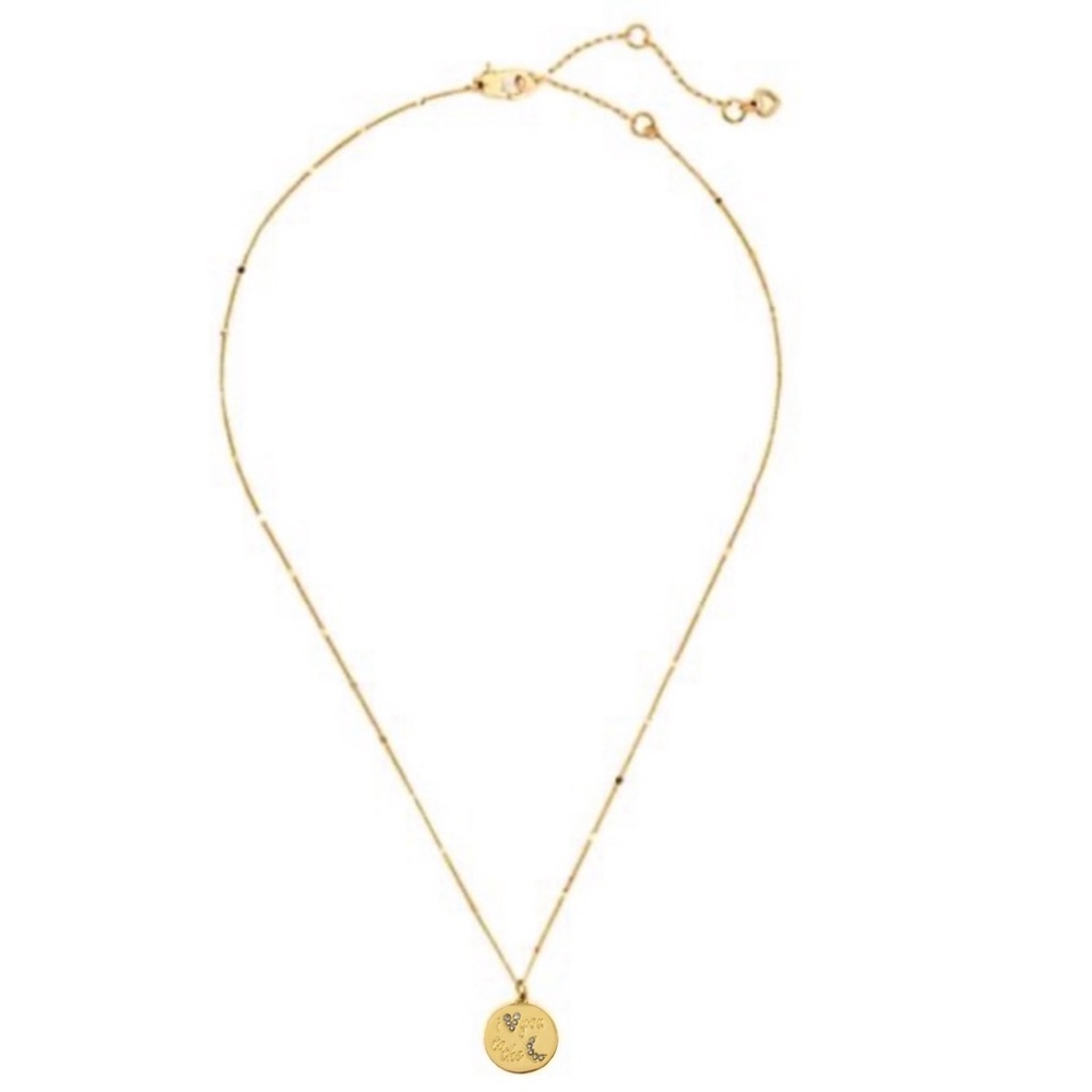 KATE SPADE • True Love I Love You To The Moon Pendant Necklace - Picture 3 of 4